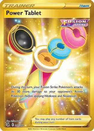 Power Tablet (Secret) — SWSH08: Fusion Strike
