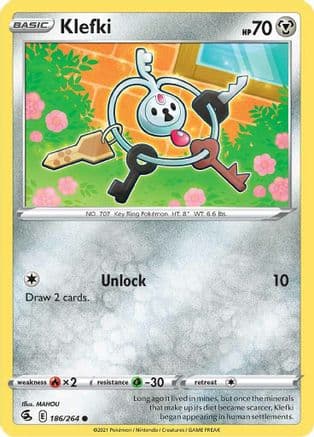 Klefki — SWSH08: Fusion Strike Pokémon TCG card by MAHOU