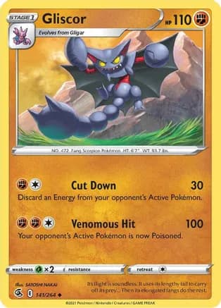 Gliscor — SWSH08: Fusion Strike