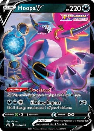 Hoopa V - SWSH176 — SWSH: Sword & Shield Promo Cards