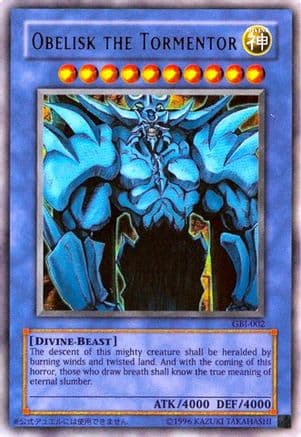 Obelisk the Tormentor (Ultra Rare) — Yu-Gi-Oh! Duel Monsters International: Worldwide Edition