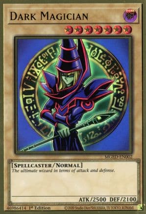 Dark Magician — Yu-Gi-Oh! card