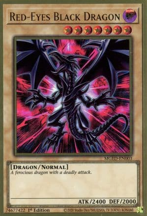 Red-Eyes Black Dragon — Yu-Gi-Oh! card