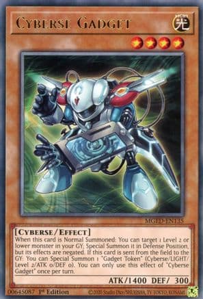 Cyberse Gadget — Maximum Gold: El Dorado Yu-Gi-Oh! card by Studio Dice/SHUEISHA, TV TOKYO, KONAMI