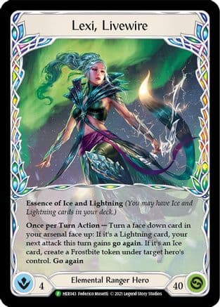 Lexi, Livewire - HER043 — Flesh and Blood: Promo Cards