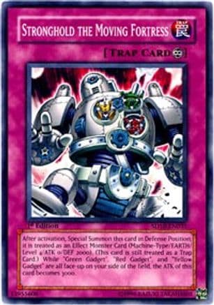 Stronghold the Moving Fortress — Structure Deck: Machine Re-Volt Yu-Gi-Oh! card by Katsuya Takakashi