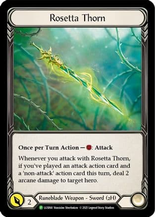 Rosetta Thorn - LGS068 — Flesh and Blood: Promo Cards