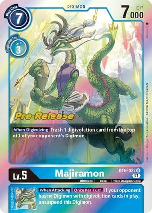 Majiramon — Double Diamond Pre-Release Cards