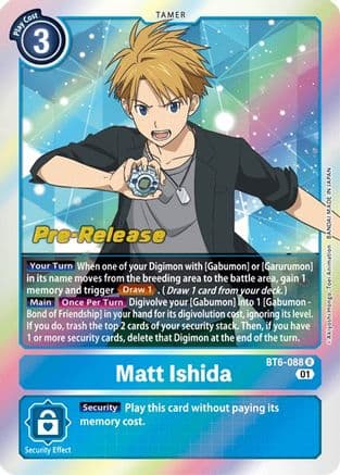 Matt Ishida — Double Diamond Pre-Release Cards