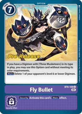 Fly Bullet — Double Diamond Pre-Release Cards