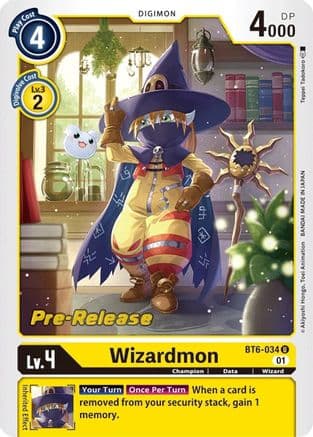 Wizardmon — Digimon Card Game card