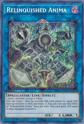 Relinquished Anima — Yu-Gi-Oh! card