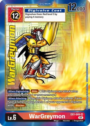 WarGreymon (Alternate Art) — Classic Collection