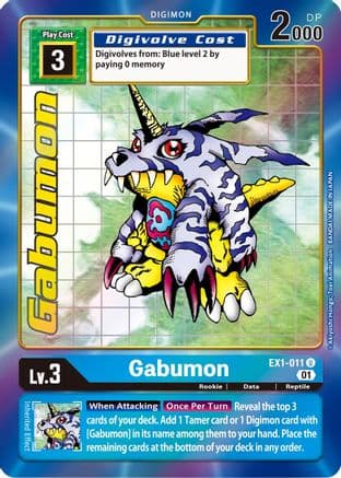 Gabumon (Alternate Art) — Classic Collection