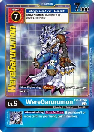 WereGarurumon (Alternate Art) — Classic Collection