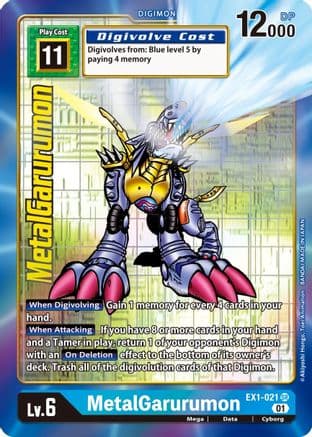 MetalGarurumon (Alternate Art) — Classic Collection