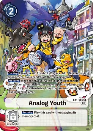 Analog Youth (Alternate Art) — Classic Collection