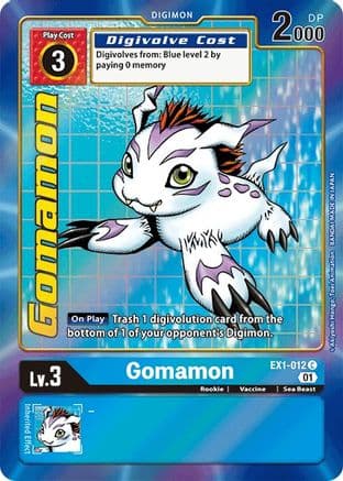 Gomamon (Alternate Art) — Classic Collection
