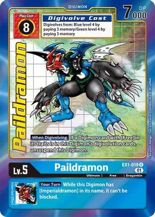 Paildramon (Alternate Art) — Classic Collection