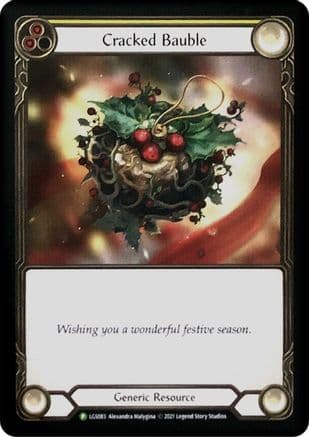 Cracked Bauble - LGS083 — Flesh and Blood: Promo Cards Flesh and Blood card by Lius Lasahido