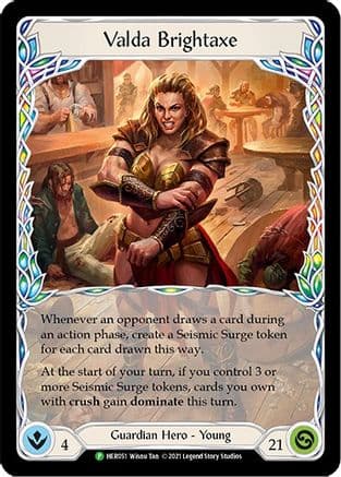 Valda Brightaxe - HER051 — Flesh and Blood: Promo Cards