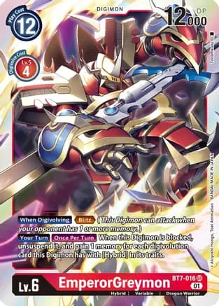 EmperorGreymon — Next Adventure