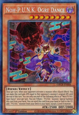 Noh-P.U.N.K. Ogre Dance (CR) — Yu-Gi-Oh! card