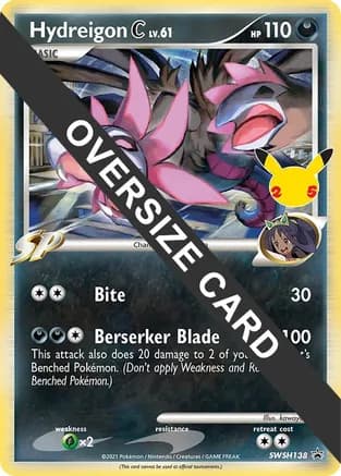 Hydreigon C - SWSH138 — Jumbo Cards