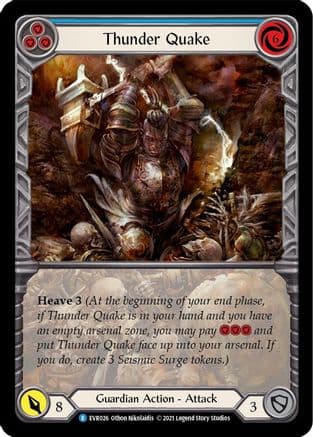 Thunder Quake (Blue) (Extended Art) — Everfest
