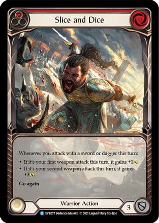 Slice and Dice (Red) (Extended Art) — Everfest