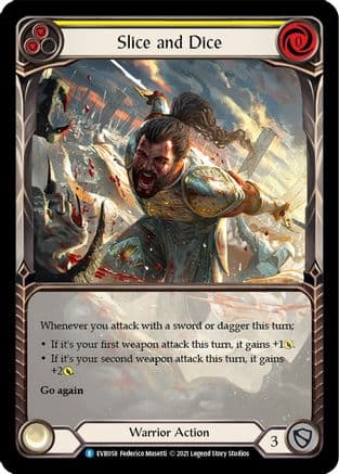 Slice and Dice (Yellow) (Extended Art) — Everfest