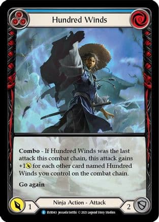 Hundred Winds (Blue) (Extended Art) — Everfest