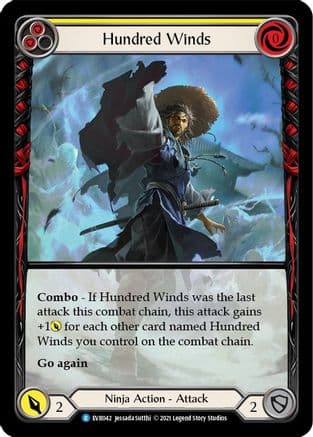 Hundred Winds (Yellow) (Extended Art) — Everfest