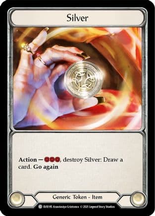 Silver — Everfest Flesh and Blood card by Anastasiya Grintsova