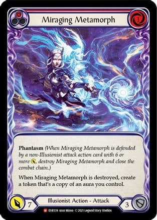 Miraging Metamorph — Everfest Flesh and Blood card by Asur Misoa