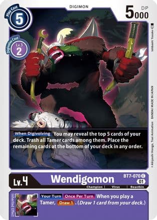 Wendigomon — Next Adventure
