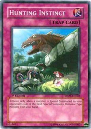 Hunting Instinct — Structure Deck: Dinosaur's Rage