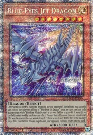 Blue-Eyes Jet Dragon (Starlight Rare) — Battle of Chaos