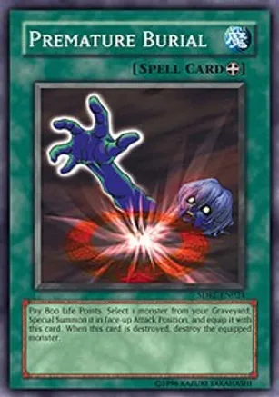 Premature Burial — Structure Deck: Rise of the Dragon Lords