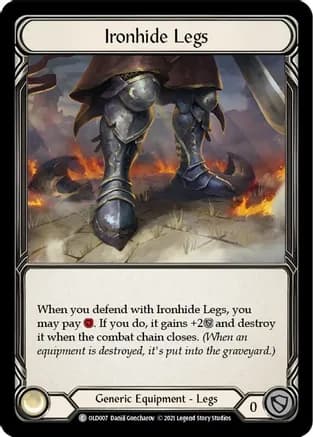Ironhide Legs — Blitz Deck: Tales of Aria - Oldhim