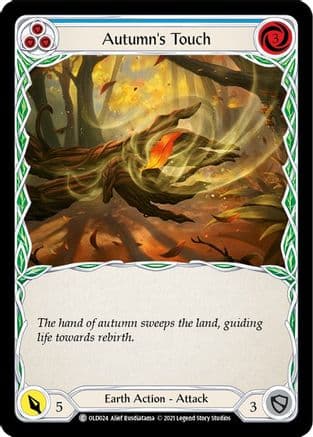 Autumn's Touch (Blue) — Blitz Deck: Tales of Aria - Oldhim