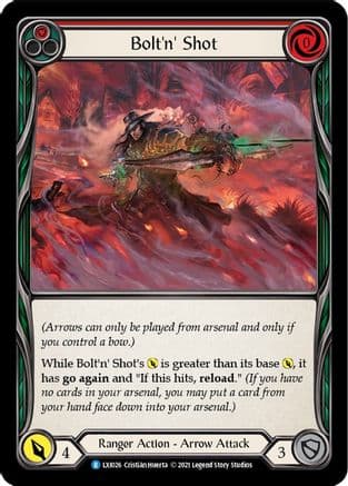 Bolt'n' Shot (Red) — Flesh and Blood card