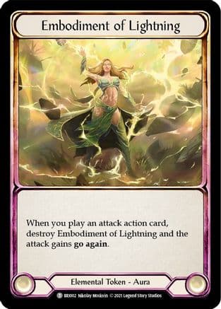 Embodiment of Lightning // Embodiment of Earth — Blitz Deck: Tales of Aria - Briar