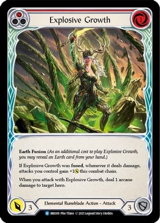 Explosive Growth (Red) — Blitz Deck: Tales of Aria - Briar
