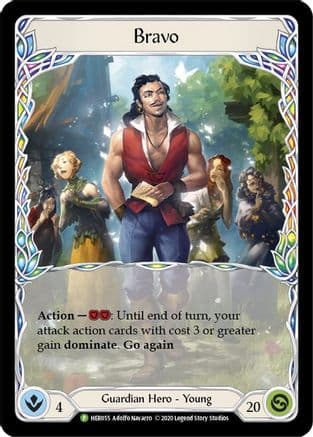 Bravo - HER055 — Flesh and Blood: Promo Cards