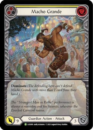 Macho Grande (Yellow) - LGS088 — Flesh and Blood: Promo Cards
