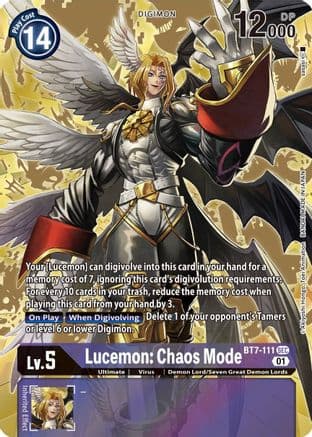 Lucemon: Chaos Mode (Alternate Art) — Next Adventure
