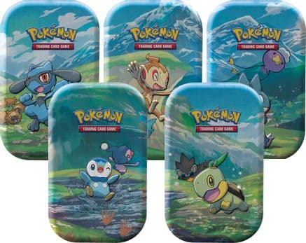 Sinnoh Star Mini Tin [Set of 5] — Miscellaneous Cards & Products