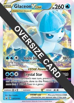 Glaceon VSTAR - SWSH197 — Jumbo Cards