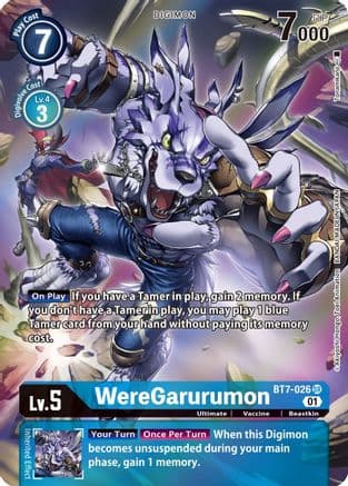 WereGarurumon (Alternate Art) — Next Adventure